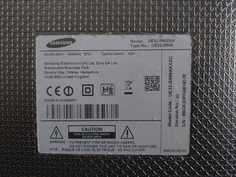 Smart TV Samsung U32J5500 (Ler descrição)