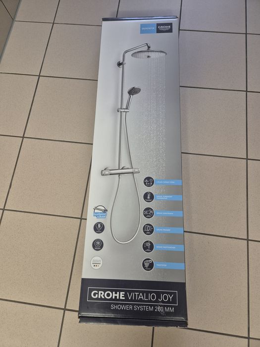 Deszczownica  grohe vitalio joy 260mm