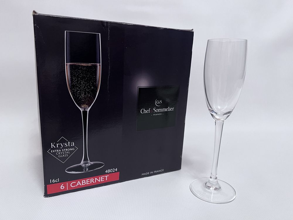 Набор бокалов для шампанского 160 мл (6шт.),серия “Cabernet”,C&S