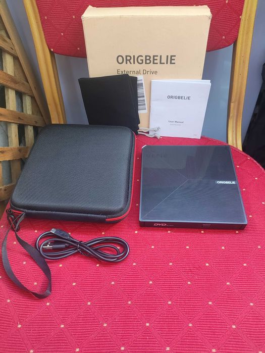 Zewnętrzna Nagrywarka CD DVD Czytnik płyt Napęd Komputera PC Laptopa