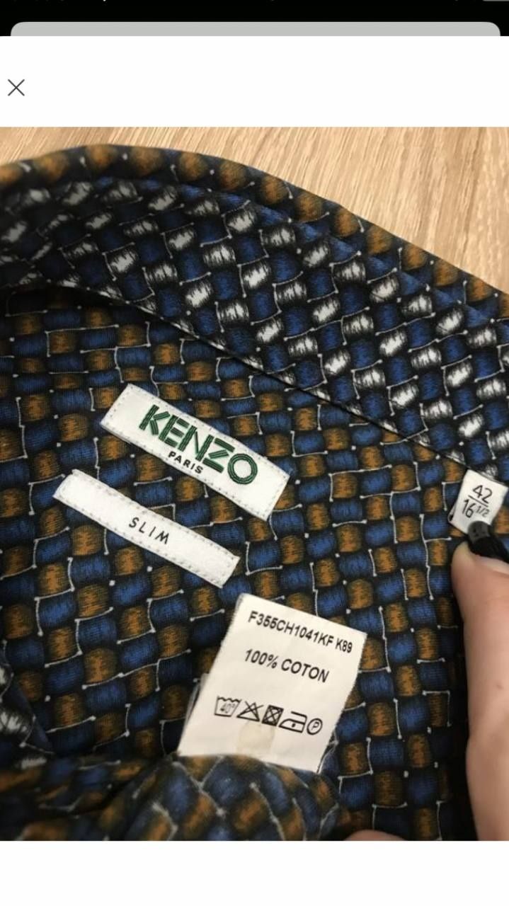 Kenzo оригінал сорочка рубашка блуза.