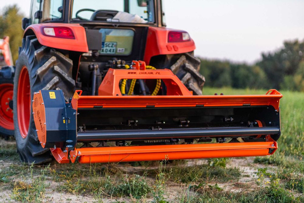 Kosiarka bijakowa mulczer Orkan KTKS 200C Puma do sadu ugorów łąk traw
