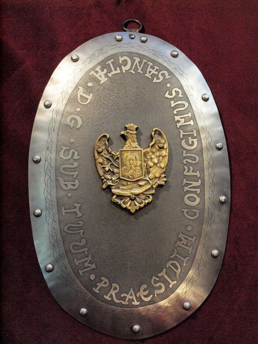 Kaplerz, ryngraf pamiątkowy, patriotyczny, w stylu husarskim do szabel