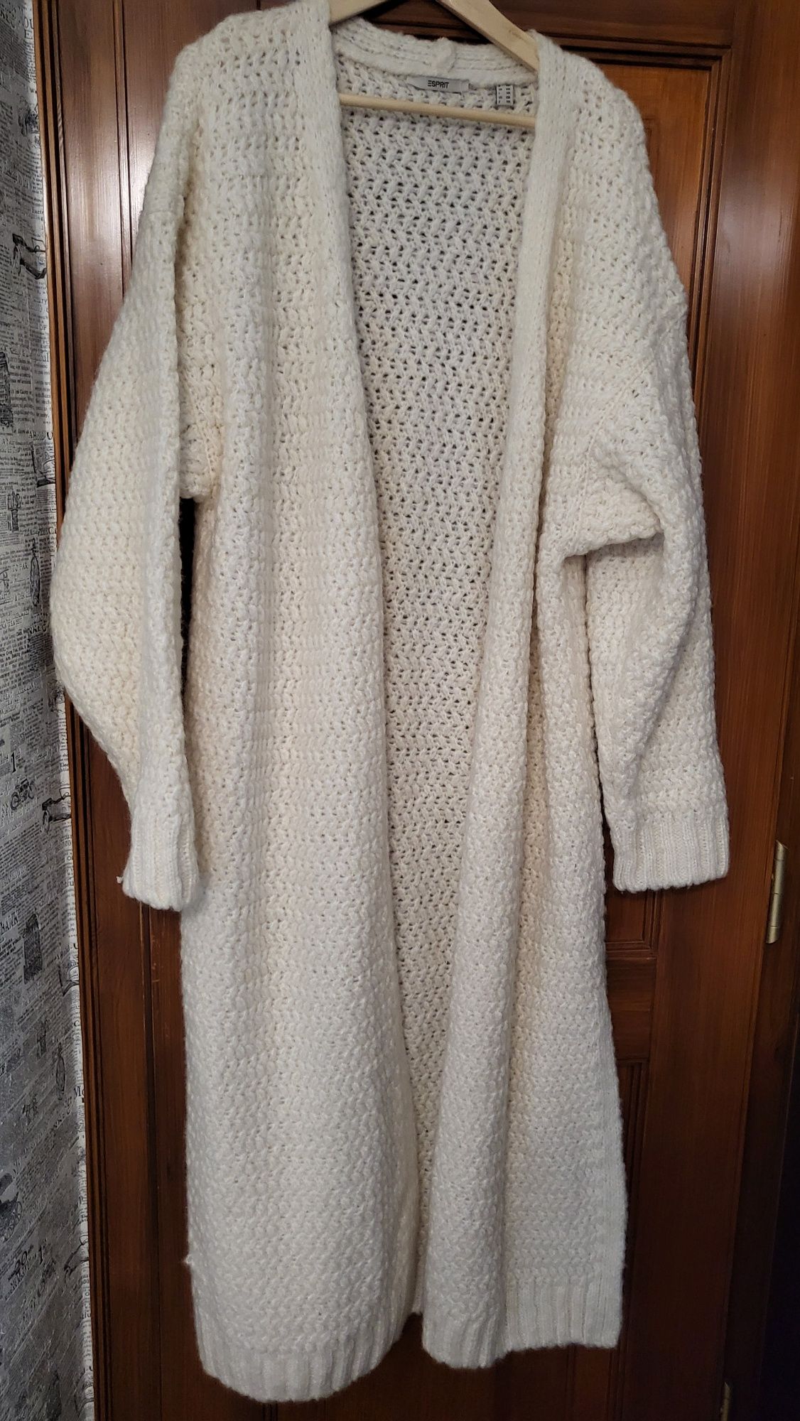 Esprit Kardigan w kolorze ecru  XXL