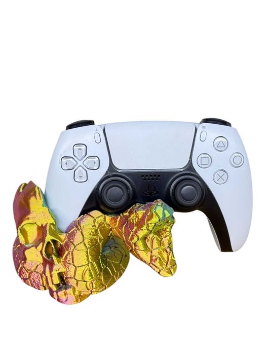 Podstawka, stojak, uchwyt, na Pada do PS5 – Druk 3D, czaszka-wąż