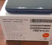 Redmi Note 9 Midnight Grey 4GB RAM 128GB ROM