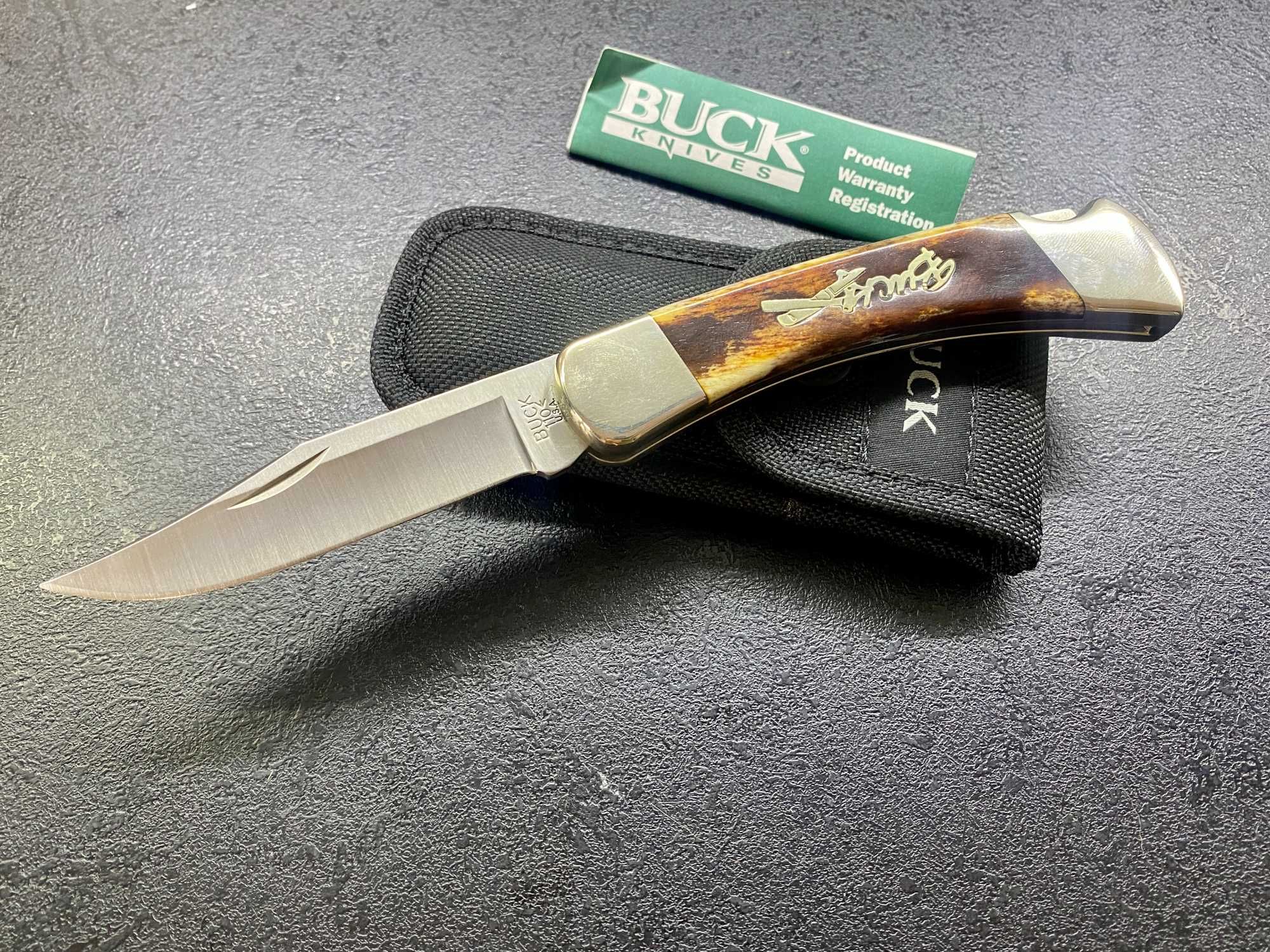 Buck 110, 420HC, кістка оленя. 2010 р.в. Оригінал, США