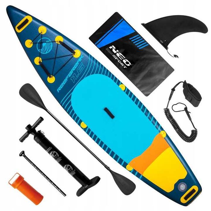 Deska SUP do pływania 350x81cm nowa nieużywana board zestaw okazja