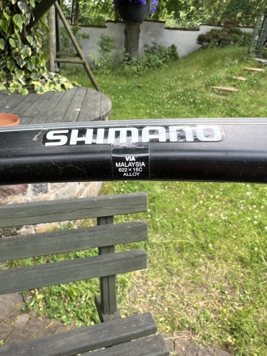 Komplet kół Shimano 622x15C szosa czarne