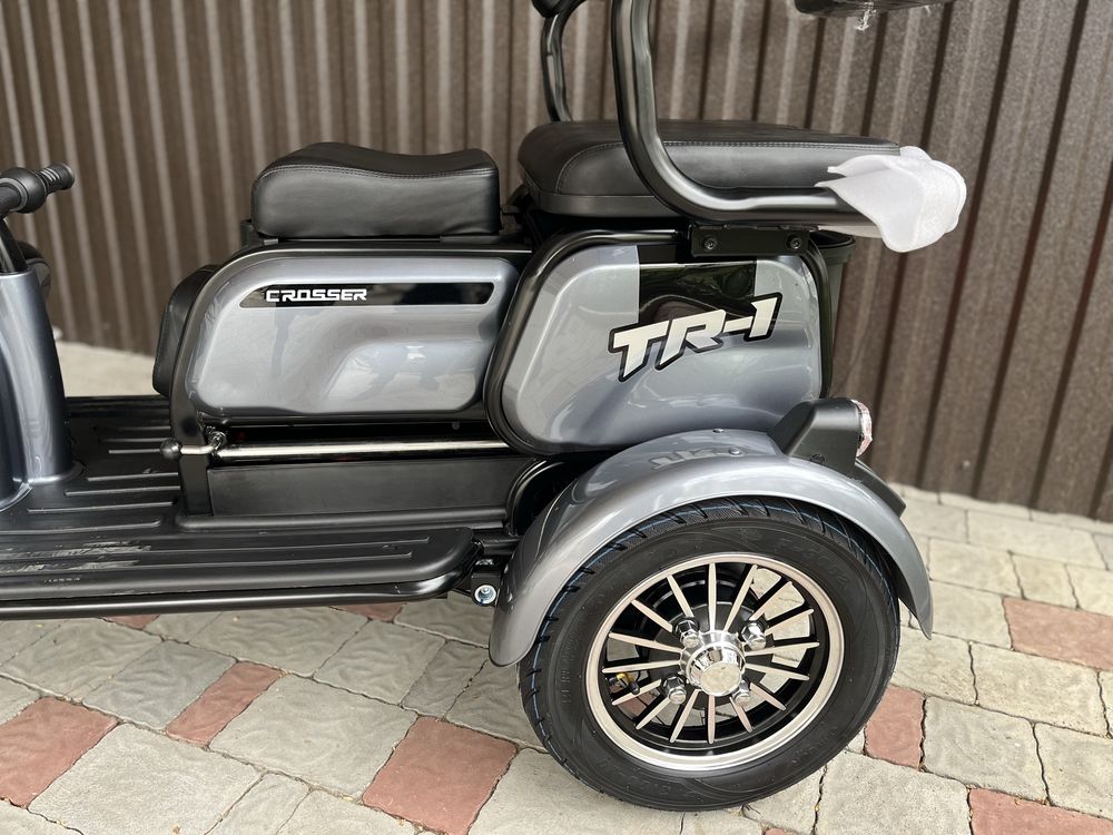 Триколісний електричний скутера Crosser Tr1 електроцикл новий скутер
