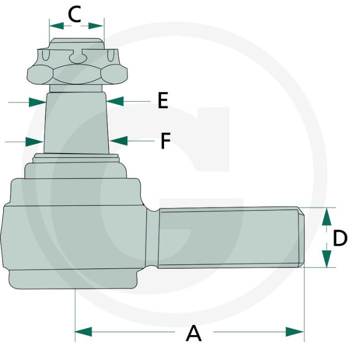 Przegub kulowy Deutz-Fahr DX 85, DX 4.30, DX 4.10, DX 6.05, DX 90