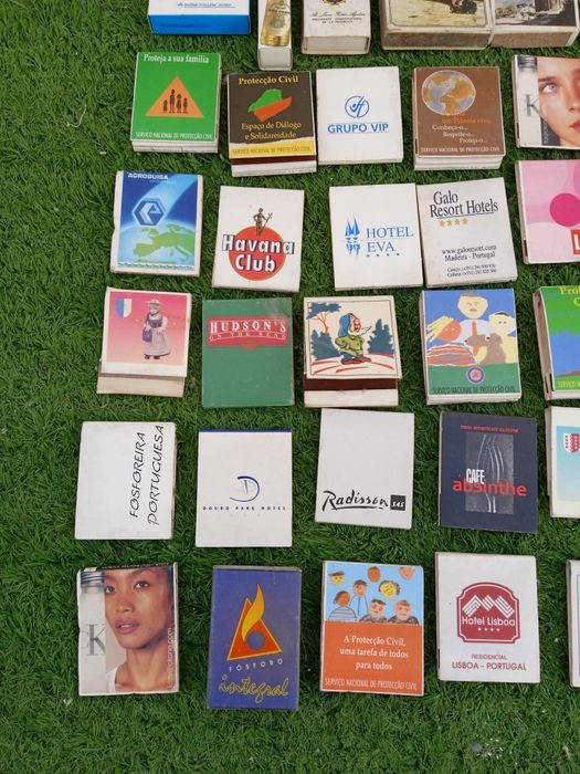 Caixas e Carteiras de Fósforos