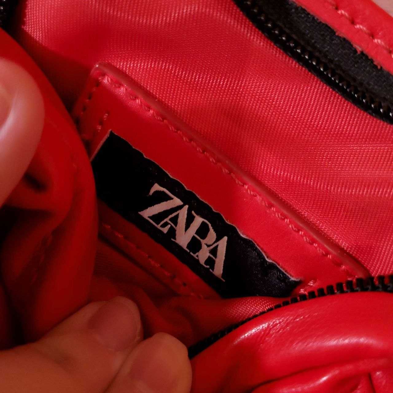 нова червона сумка zara, у спорт стилі унісекс