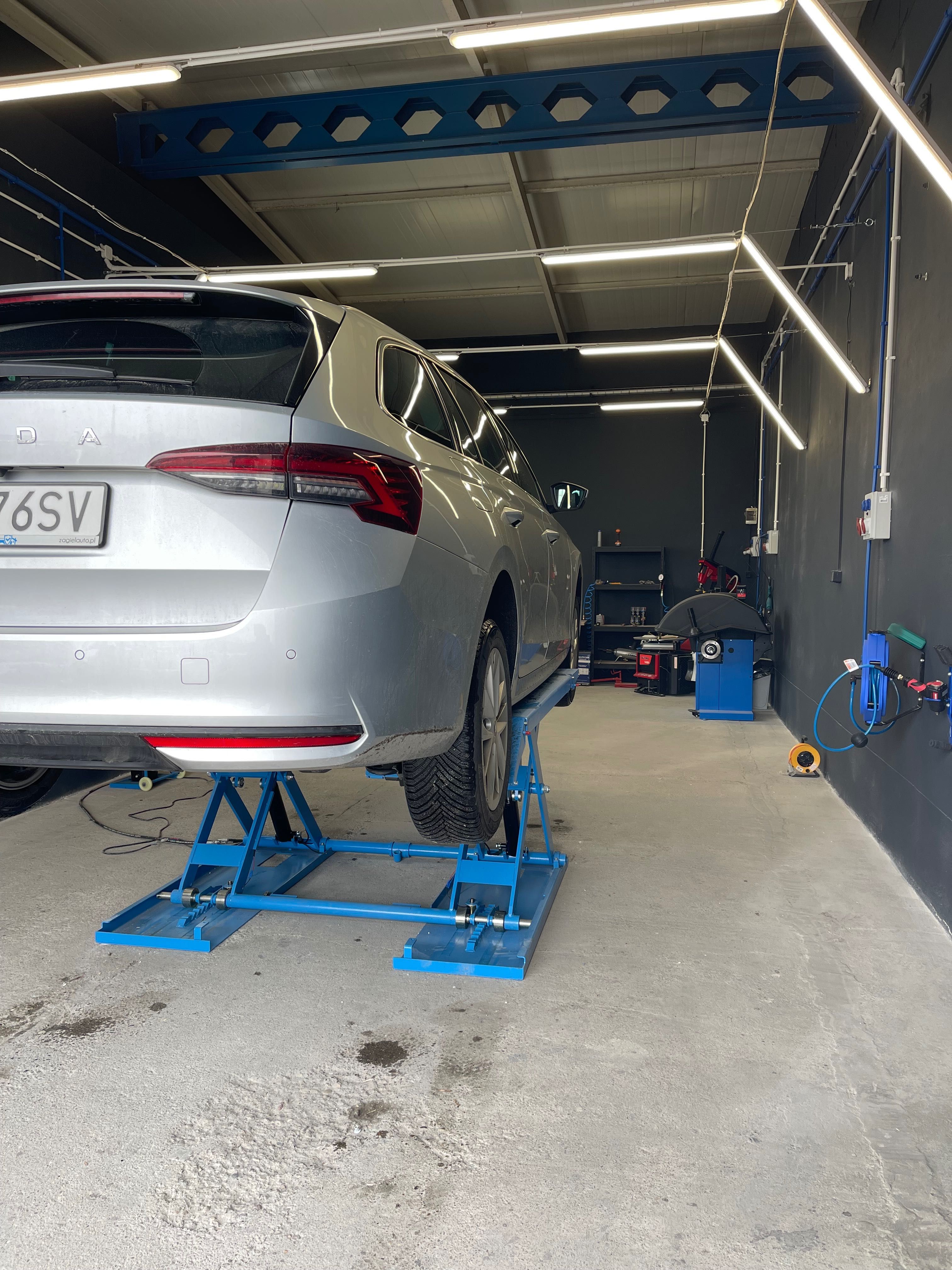 Wulkanizacja prostowanie felg przechowalnia auto serwis