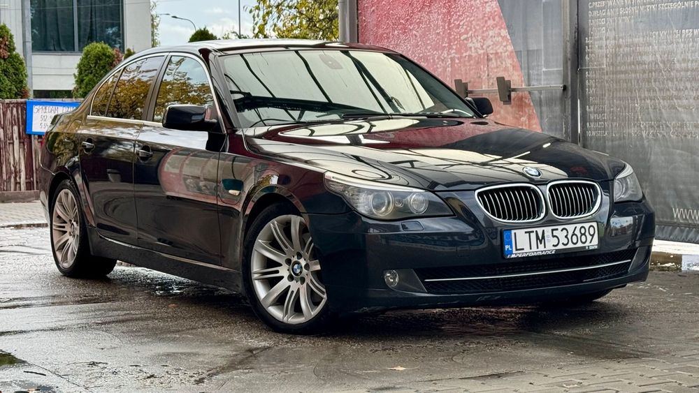 BMW Seria 5 BMW 525d E60 286KM • Automat • Zadbany • Po dużym serwisie • Full opcj