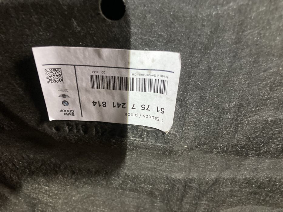 Bmw f20 f21 f30 f31 f32 f33 osłona pod silnik nowa orginał