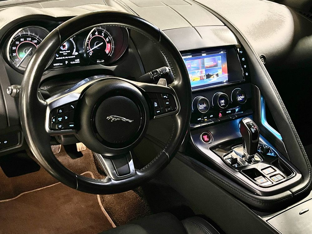 Jaguar F-type, Poliftowy, Niski przebieg, Silnik 3.0, Zamiana, Raty