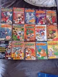 Komiksy gigant wiele tytułów kaczor Donald