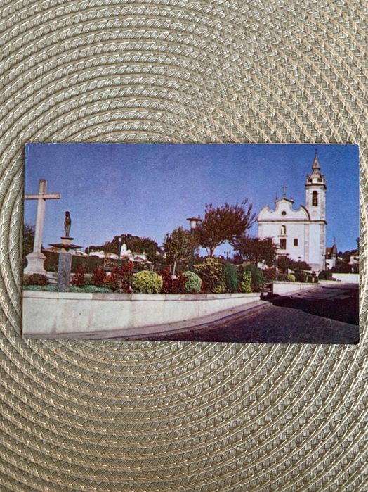 Postais religiosos e de Natal antigos vintage dos anos 70 / 80