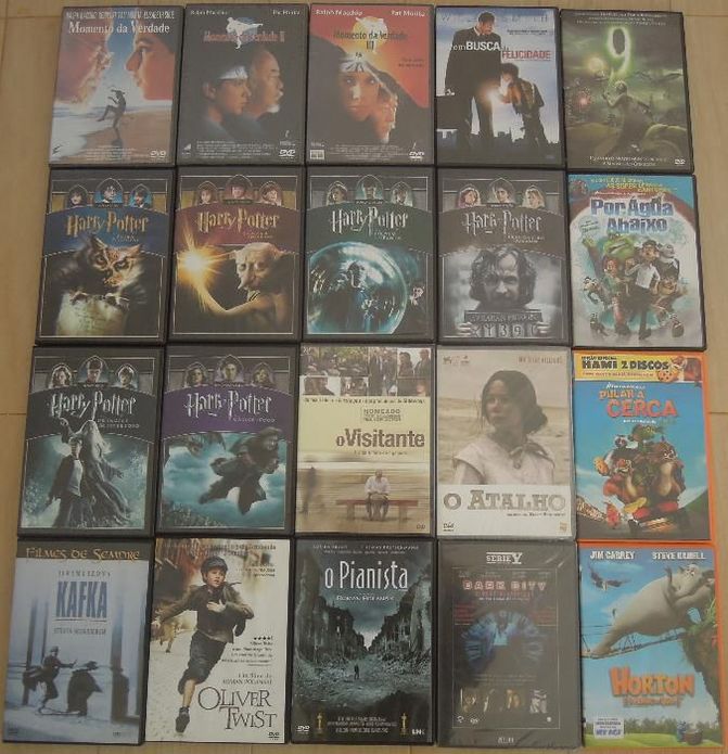 Conjunto de DVDS - Parte 1