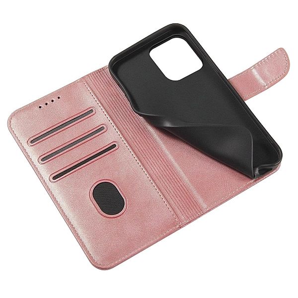 Etui Magnet Case z klapką do Samsung Galaxy S24 FE - różowe