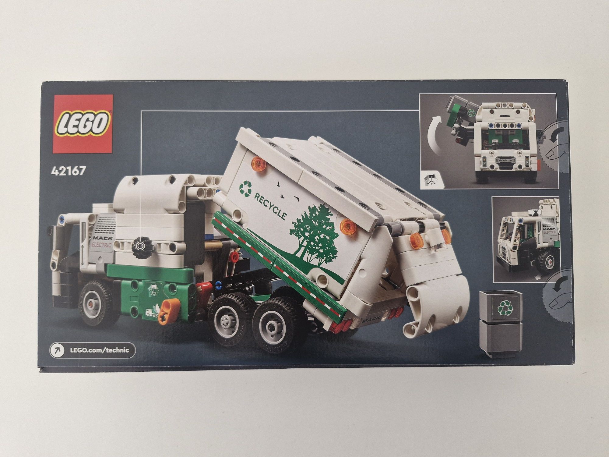 LEGO 42167 Mack LR Electric Garbage Truck