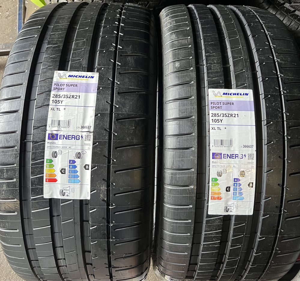 Лето 4шт 285/35R21 325/30R21 Michelin Pilot Super Sport *