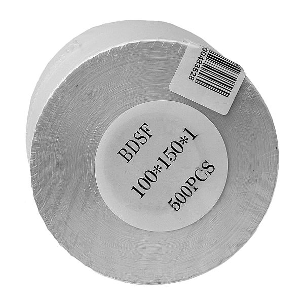 Etykiety termiczne 100x150mm (500 sztuk) - białe