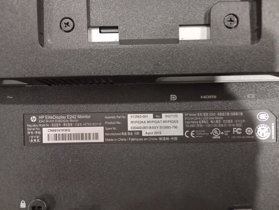 Monitor HP E 242