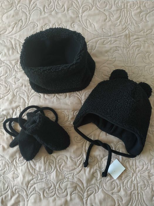Зимова дитяча шапка Тедді