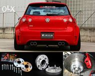 DYSTANSE do kół poszerz oś AUDI VOLKSWAGEN SEAT SKODA 15,20,30,40,50mm
