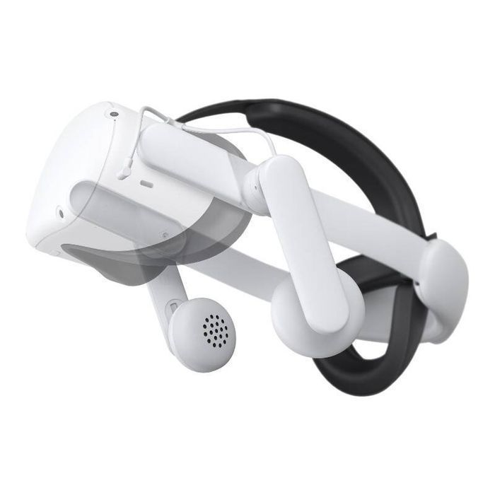 Do 2 Kiwi Meta Pasek Głowę Quest Biały Design Wygodny Qa01 Słuchawkami