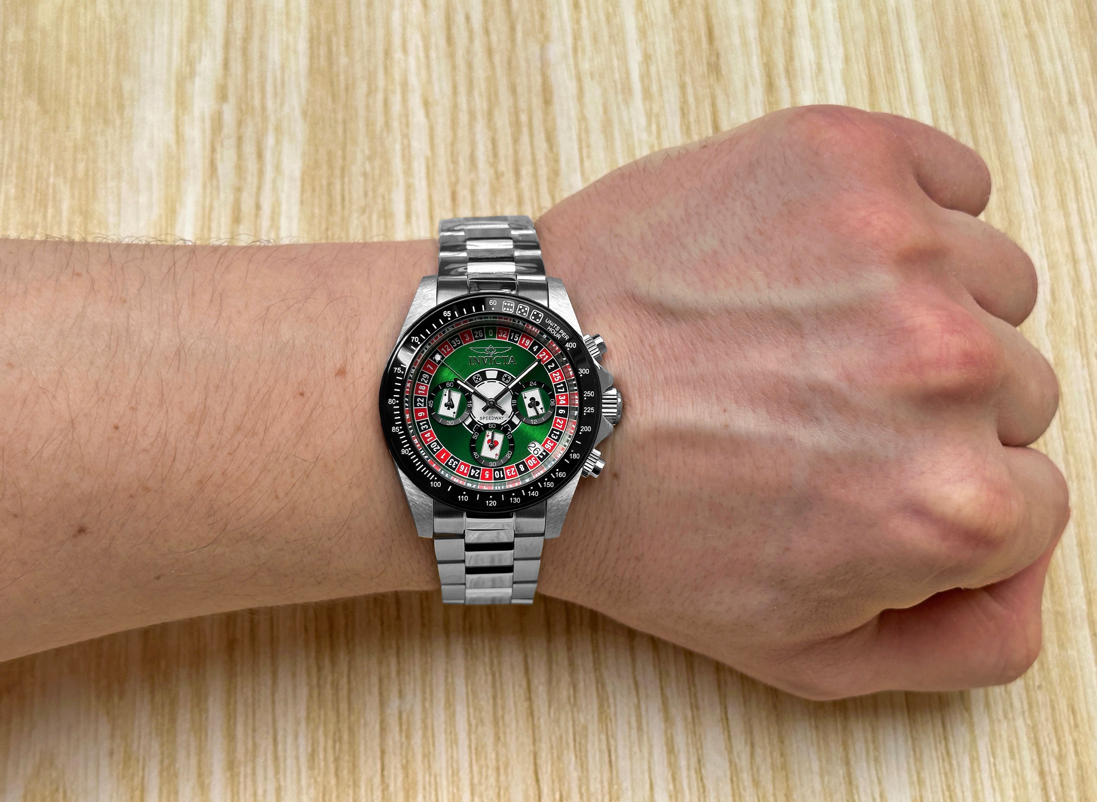 Часы Invicta 44642 Speedway Casino 40 mm. Chronograph 200 MT.