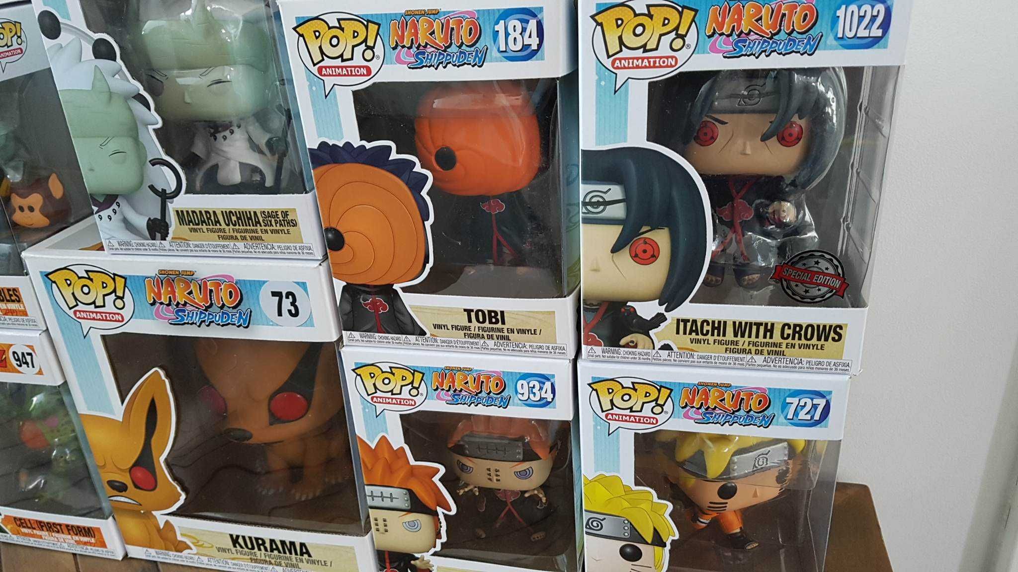 Funko Pop Dragon ball Naruto Ninja turtles