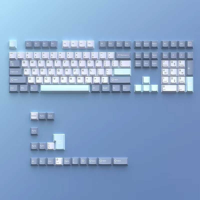 PBT Cherry Keycaps Double Shot 126 GMK (clone) кейкапы