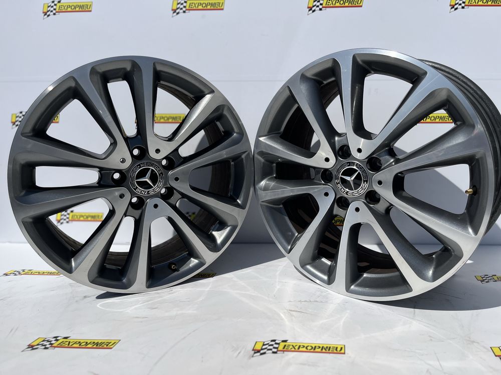Jantes 18 Originais Mercedes E 5x112. Espaçadores, pintura de bombas.