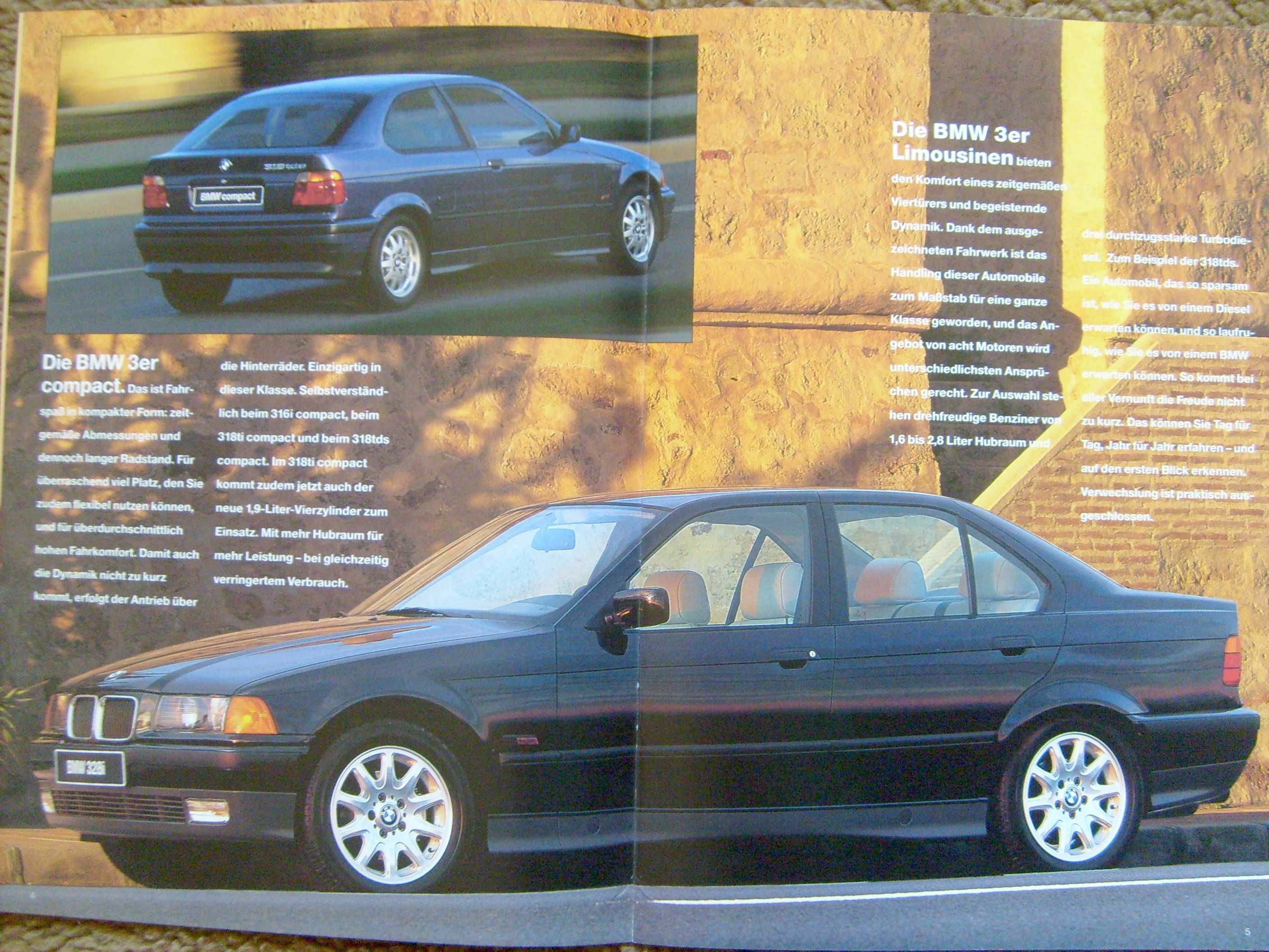 BMW Programm 1996 (1/96) * prospekt 24 strony, stan BDB * WYPRZEDAŻ !