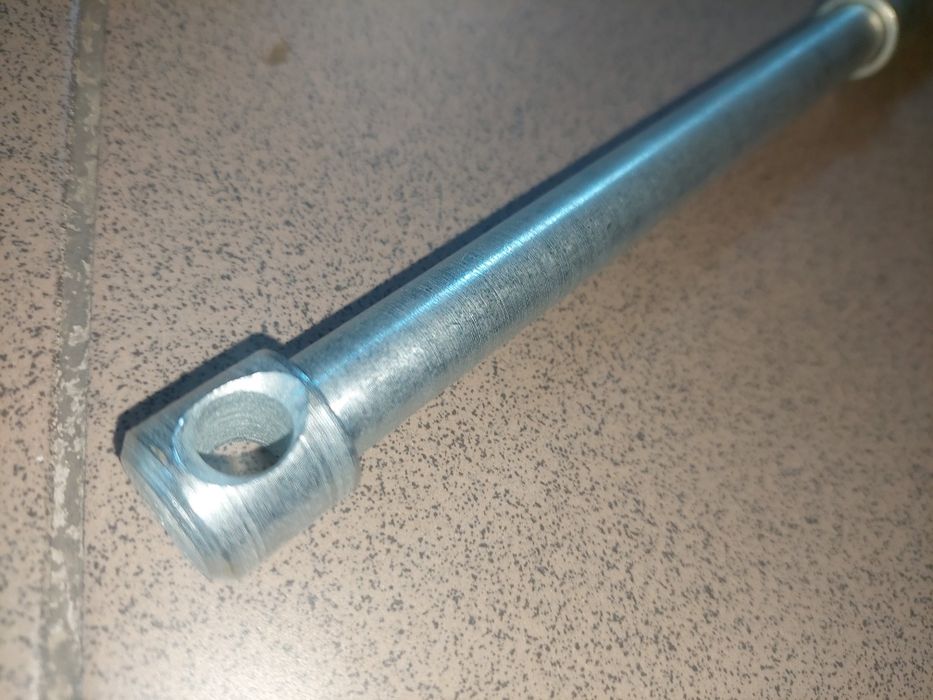 Nowa kpl oś kola tyl wahacza rama wsk 125 b1 dwuramowka pl