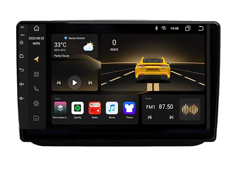 Radio samochodowe Android Skoda Fabia (10.1", black) 2007.-2014