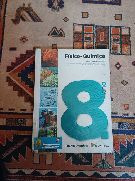 Manual e caderno de atividades de físico quimica 8 ano