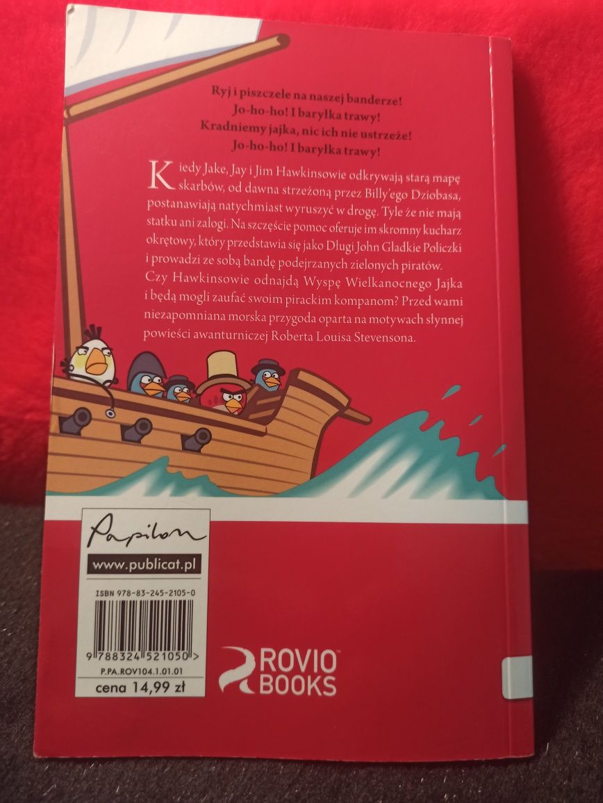 Angry Birds Wyspa Skarbów książka