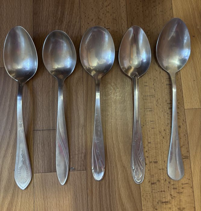 Ложки радянські різні