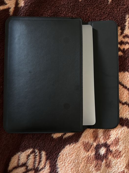 Новая Кожаная сумка для макбука , чехол накладка на macbook air и pro