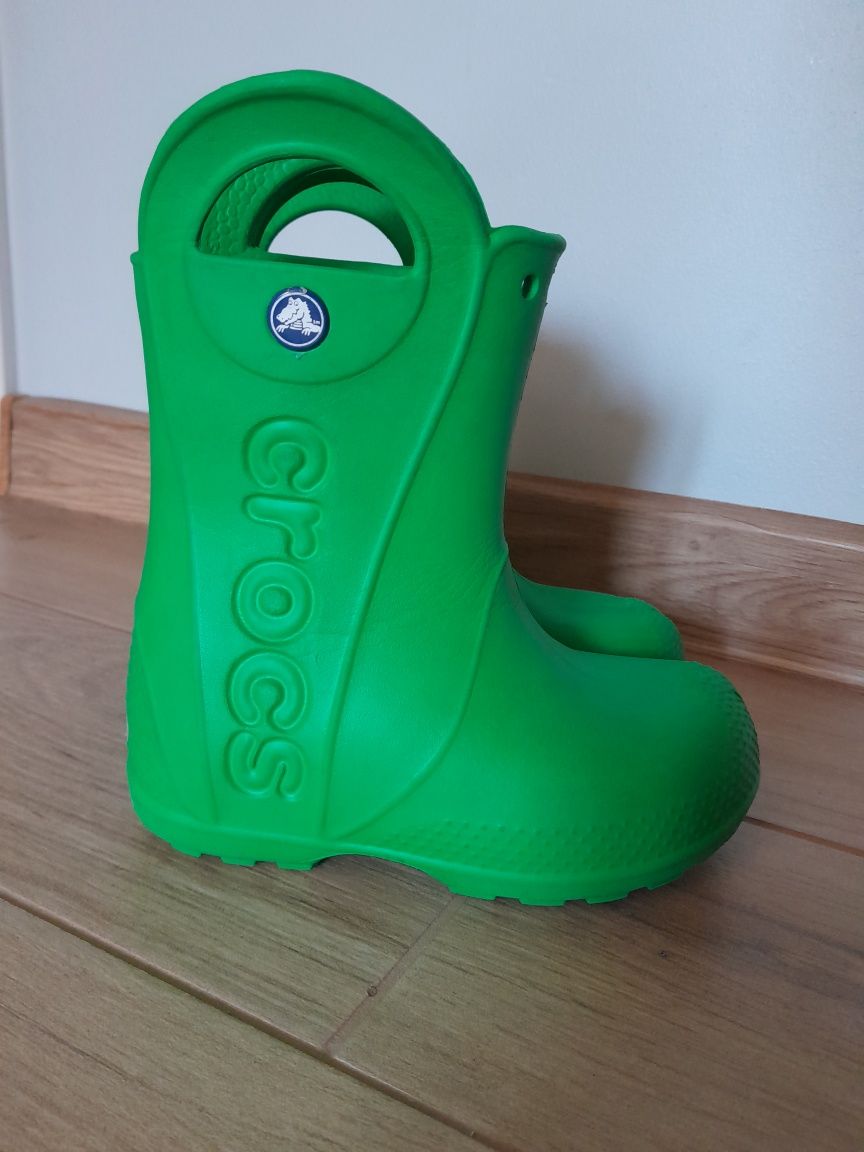 Kalosze crocs C10 (27/28) zielone