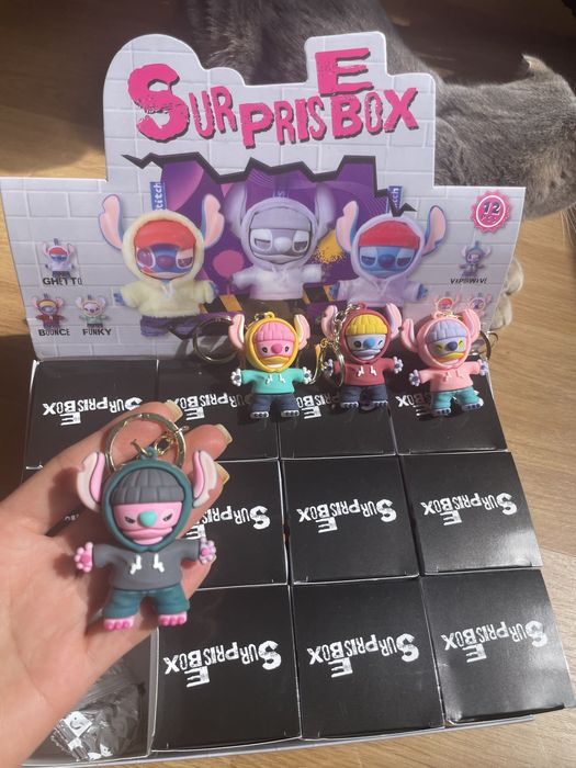 Лабубу Стіч 1+1 =подарунок.Можна вибрати персонажа!