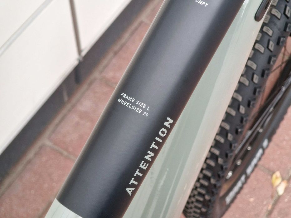 -37% NOWY CUBE Attention / rozm. L / Deore 2x11 / Rock Shox Air FV23%