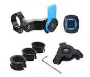 Suporte telemóvel "QUAD LOCK"  com amortecedor para bicicleta.