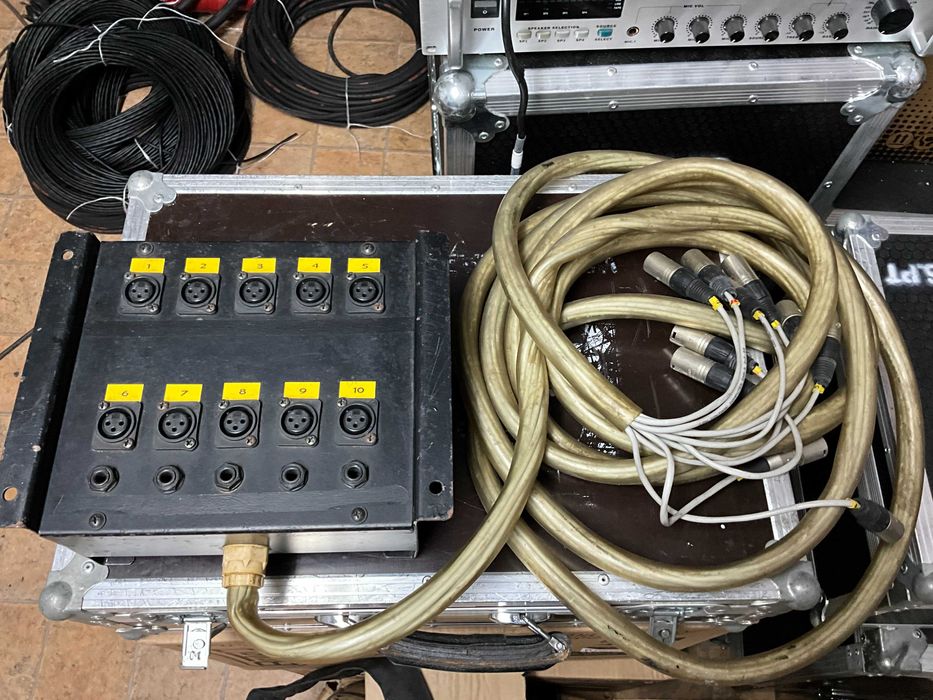 Sub box analógica de 10 canais