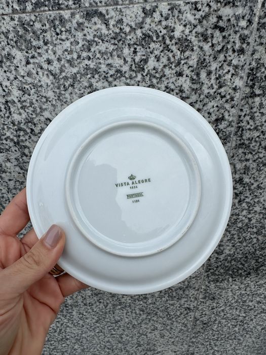 Pratos de pão vista alegre