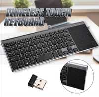 Teclado Wireless com touchpad para PC - NOVO